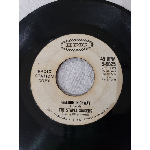 Vinyl albums (lot of 3) - 45 RPM - Staple Singers, Earth Wind & Fire, Joe Simon - Picture 11 of 13